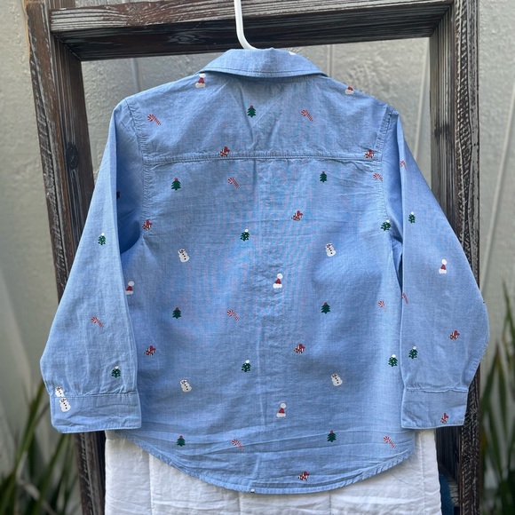 Festive Christmas Button-Up - Picture 2 of 4